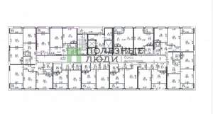 2-к квартира, вторичка, 53м2, 4/22 этаж
