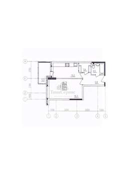 1-к квартира, сданный дом, 38м2, 6/22 этаж