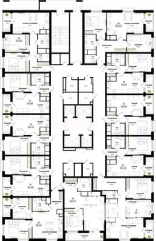 1-к квартира, вторичка, 39м2, 8/25 этаж