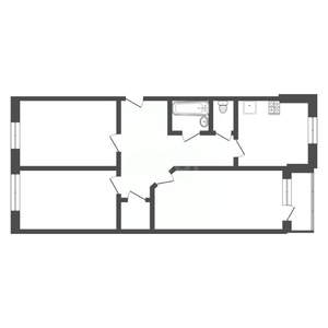 3-к квартира, вторичка, 100м2, 13/14 этаж