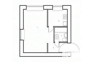 1-к квартира, вторичка, 32м2, 2/5 этаж