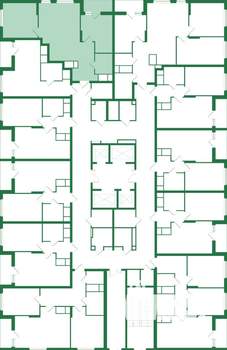 2-к квартира, вторичка, 62м2, 13/25 этаж