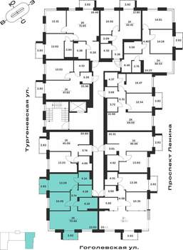 2-к квартира, вторичка, 71м2, 2/7 этаж