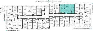 2-к квартира, вторичка, 49м2, 6/9 этаж