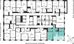 2-к квартира, вторичка, 61м2, 2/25 этаж