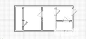 Студия квартира, вторичка, 28м2, 1/3 этаж