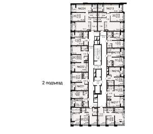 1-к квартира, вторичка, 41м2, 18/18 этаж