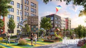 2-к квартира, строящийся дом, 62м2, 5/5 этаж