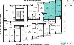 2-к квартира, вторичка, 96м2, 3/9 этаж