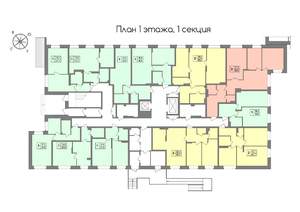 1-к квартира, вторичка, 32м2, 1/11 этаж