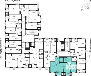 2-к квартира, вторичка, 94м2, 8/8 этаж