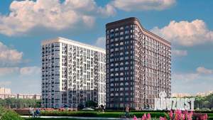 1-к квартира, строящийся дом, 30м2, 8/16 этаж