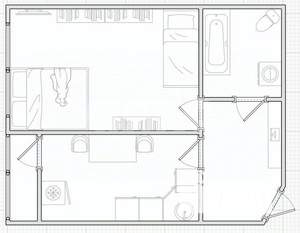 1-к квартира, вторичка, 37м2, 7/9 этаж