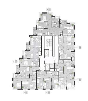 2-к квартира, вторичка, 81м2, 7/21 этаж