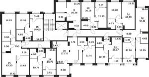 4-к квартира, вторичка, 113м2, 8/15 этаж