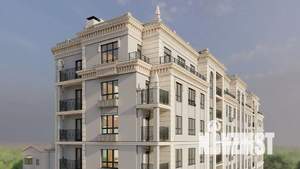 2-к квартира, строящийся дом, 78м2, 1/9 этаж