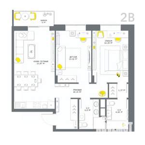 2-к квартира, вторичка, 75м2, 16/25 этаж