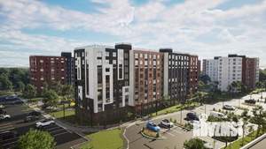 2-к квартира, строящийся дом, 65м2, 1/9 этаж