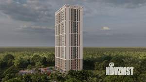 2-к квартира, вторичка, 52м2, 6/25 этаж