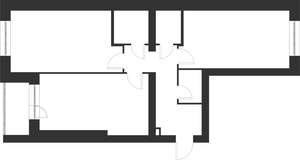 2-к квартира, вторичка, 71м2, 4/5 этаж