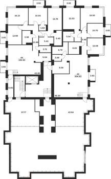 4-к квартира, вторичка, 196м2, 7/7 этаж