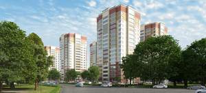 1-к квартира, вторичка, 43м2, 12/17 этаж