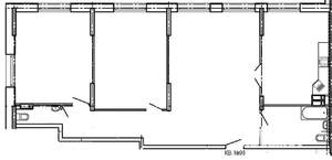 3-к квартира, вторичка, 117м2, 1/14 этаж