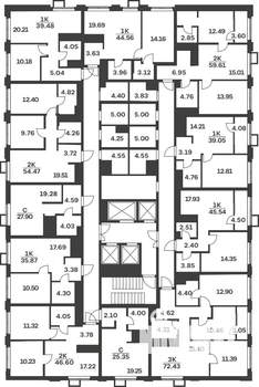 Студия квартира, вторичка, 28м2, 20/25 этаж