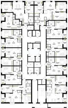 1-к квартира, вторичка, 40м2, 2/25 этаж