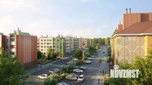 2-к квартира, строящийся дом, 71м2, 2/5 этаж