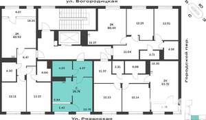 Студия квартира, вторичка, 30м2, 4/4 этаж