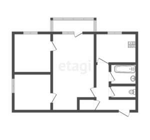 3-к квартира, вторичка, 63м2, 3/5 этаж