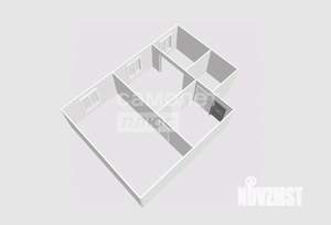 2-к квартира, вторичка, 45м2, 1/5 этаж