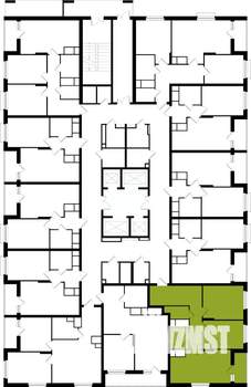 2-к квартира, вторичка, 66м2, 7/25 этаж