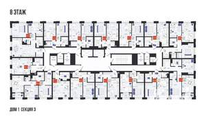 1-к квартира, вторичка, 35м2, 8/19 этаж