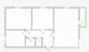 3-к квартира, вторичка, 61м2, 3/9 этаж