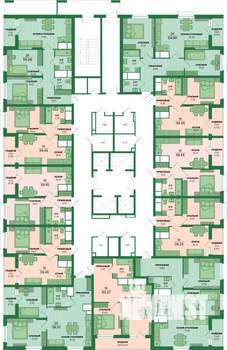 2-к квартира, вторичка, 65м2, 25/25 этаж