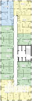 2-к квартира, вторичка, 57м2, 6/25 этаж