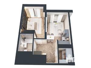 1-к квартира, вторичка, 49м2, 5/9 этаж