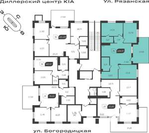 3-к квартира, вторичка, 96м2, 1/4 этаж