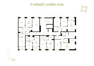 3-к квартира, вторичка, 80м2, 8/16 этаж