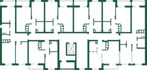 3-к квартира, строящийся дом, 57м2, 2/9 этаж