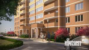 1-к квартира, строящийся дом, 45м2, 8/9 этаж