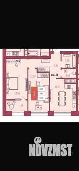 2-к квартира, вторичка, 52м2, 12/25 этаж