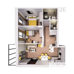 2-к квартира, вторичка, 67м2, 7/13 этаж