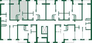 1-к квартира, строящийся дом, 40м2, 1/9 этаж