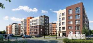 1-к квартира, строящийся дом, 37м2, 1/5 этаж