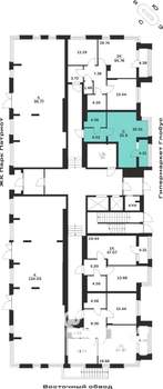 Студия квартира, вторичка, 36м2, 1/16 этаж