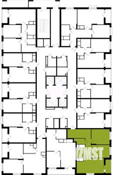 2-к квартира, вторичка, 66м2, 21/25 этаж