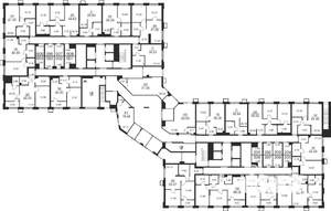 1-к квартира, вторичка, 41м2, 1/25 этаж